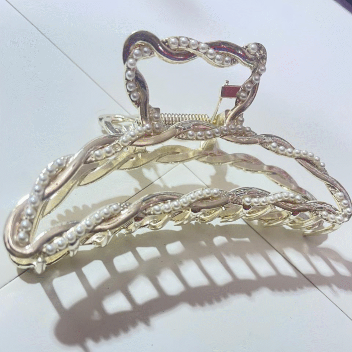 Gold Pearl Hair Catcher - Image 1
